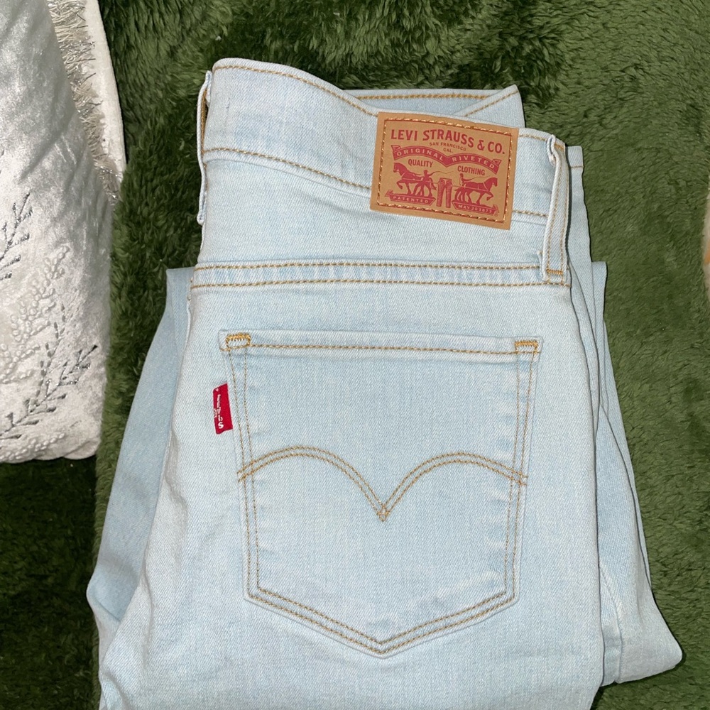 Levi's Sky Blue Denim Jeans